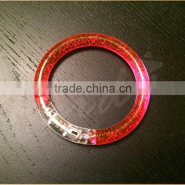 Switch Control Acrylic Bangle With Led Light Morphing Colors photo-2