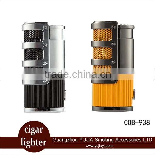 Cigar Torch Lighter Jet Flame Cigarette Lighter With Cigar Cutter /punch