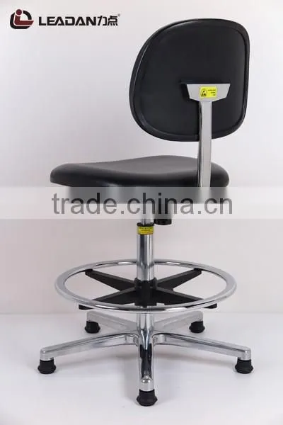ESD Anti Static Chair Lab Cleanroom Chair PU Leather Chair photo-4