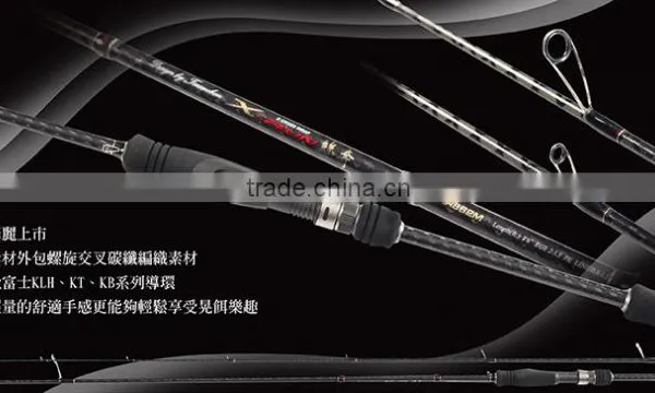 High Density Carbon & FUJI K Guides X Constucture, Spinning Light EGI Fishing Rods