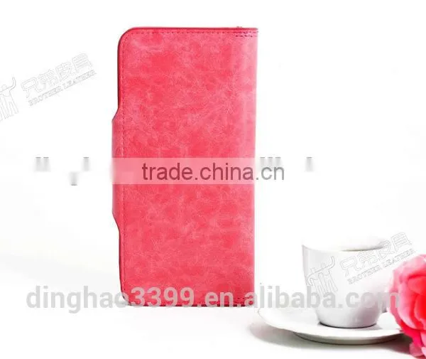 2016 Simple Design Wallet Lady Leather Card Holder Long Dull Polish Clutch Wallet photo-2