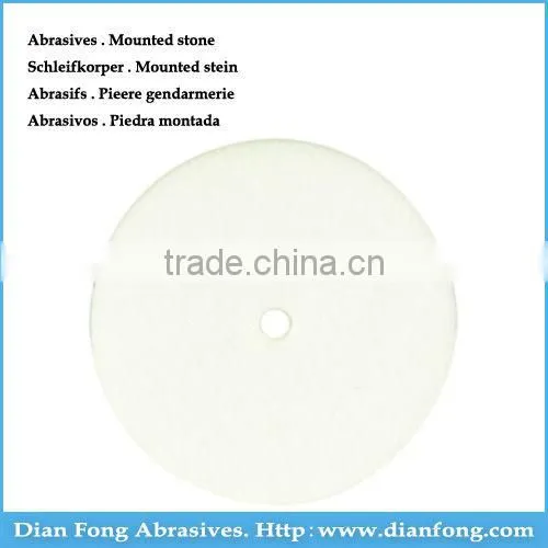 W101 Wheel Shaped Aluminum Oxide Maded Fine Grit White Grinding Wheel