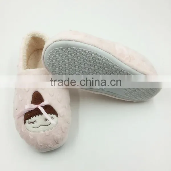 The Beat Price High Quality Comfortable Warm Baby Cute Girls Winter Slippers Hot Sale photo-3