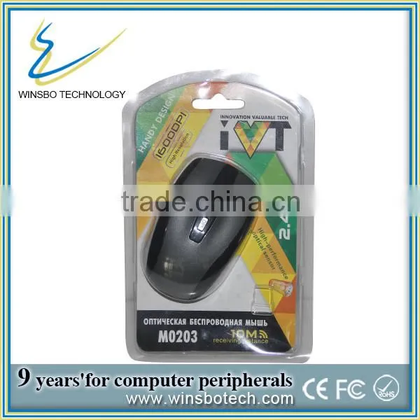 3D Optical Hot Selling Wireless USB Mouse photo-4
