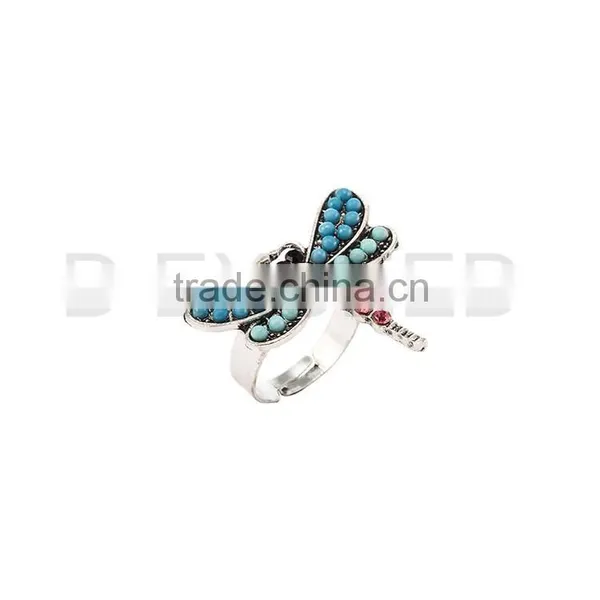 Fashion Butterfly 18k Gold Ring for Customer photo-5