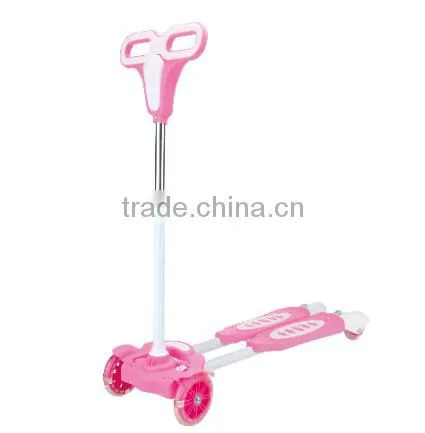 Plastic Body Kit Scooter, 4 Wheels Scooter, Frog Kick Scooter