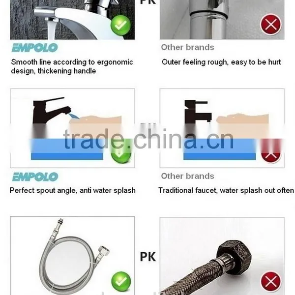 Surface Mounted Bathroom Waterfall Bathtub Faucet 05 4101 photo-4
