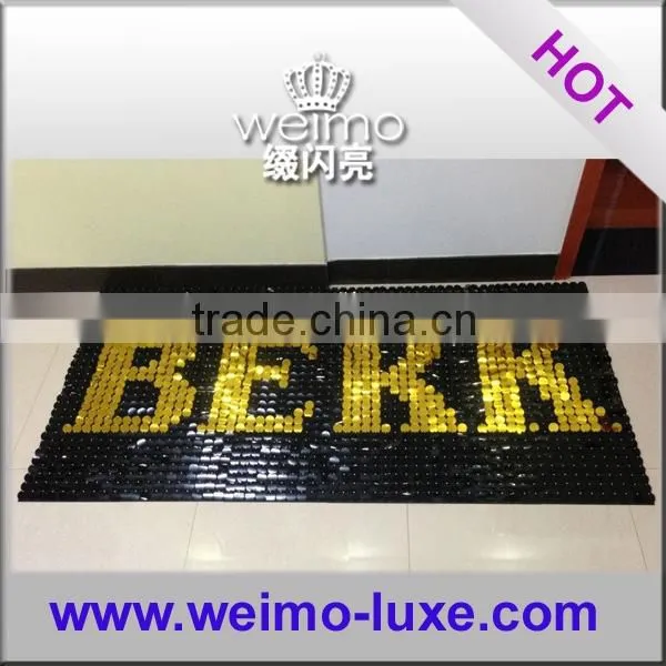 2016 Patent Sparkly PVC Wall Panel For Wedding Background Decoration photo-3