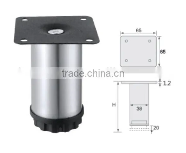 New Product! YL-SL038 High Quality Sofa Leg Metal Sofa Feet With Thick Base From China Suppliers