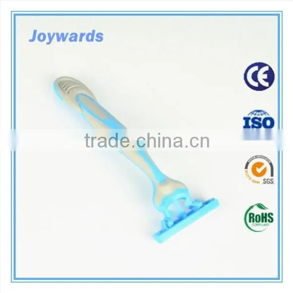 Portable Handle Changeable Triple Blade Disposable Razor photo-3