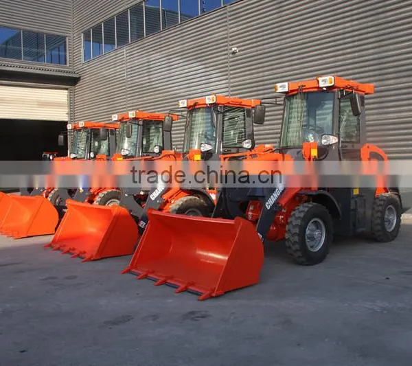 Mini 1t Wheel Loader With Joyustick and Quick Change for Road Construction photo-2