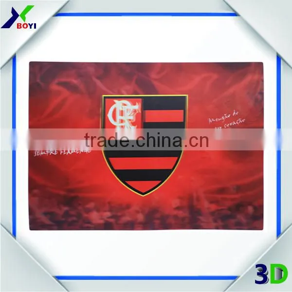 High Definition High Quality 3D Lenticular Placemat/3D Lenticular Cup Mat photo-4