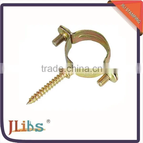 Carbon Steel M6 Pipe Fitting With Rubber/galvanized Steel Pipe Fitting,single Clamps One Side Close photo-4