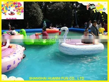 Inflatable Swan Float Water Pool Inflatable Swan Boat / Swan Inflatable Float Toy photo-4