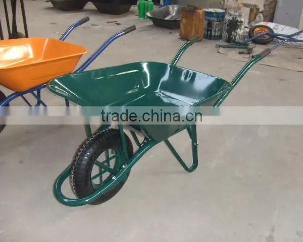 Green Color 65L Tray Wheel Barrow WB6400