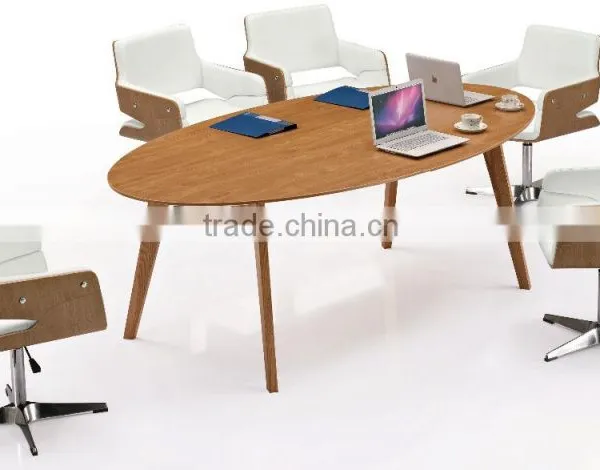 Hot Sale Conference Table Melamine Cheap Small Round Office Meeting Table photo-3