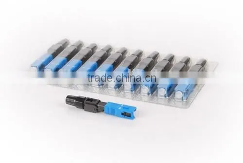 Easily Installed sc Fast Fiber Splice Connector With Ftth Flat Drop Cable photo-5