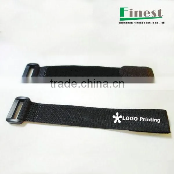 Custom Hook and Loop Adjustable Cable Tie Cable Strap photo-3
