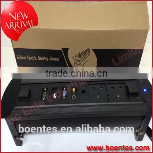 Motorized Cable Cubby/Electric Desktop Socket/Automatic Tabletop Socket photo-6