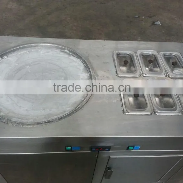 Factory Make Fry Ice / Roll Ice Cream Making Machine photo-3