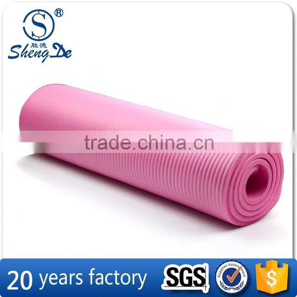 Factory Wholesale Best Sellers of 2015 Custom Logo Nbr Yoga Mat 12mm photo-3