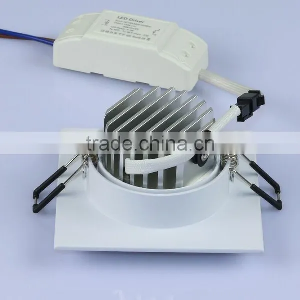 Led Ceiling Recessed Square Led Light Downlights With CE Driver photo-3