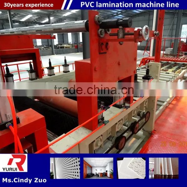 PVC Lamination Gypsum Machine Easy to Operate With Reasoable /pvc Laminated Gypsum Board Equipment photo-6