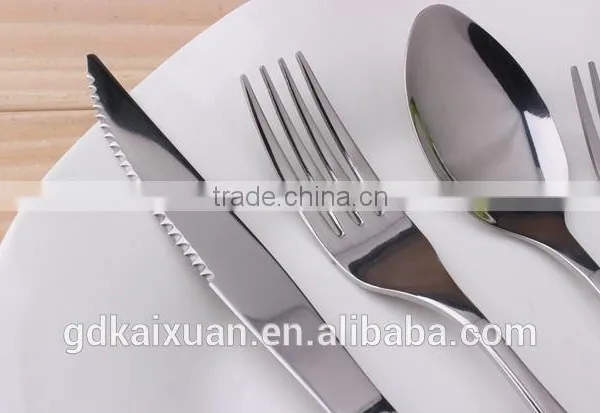 Delicate Clover Sign Stainless Steel Flatware Set KX-S020 photo-5