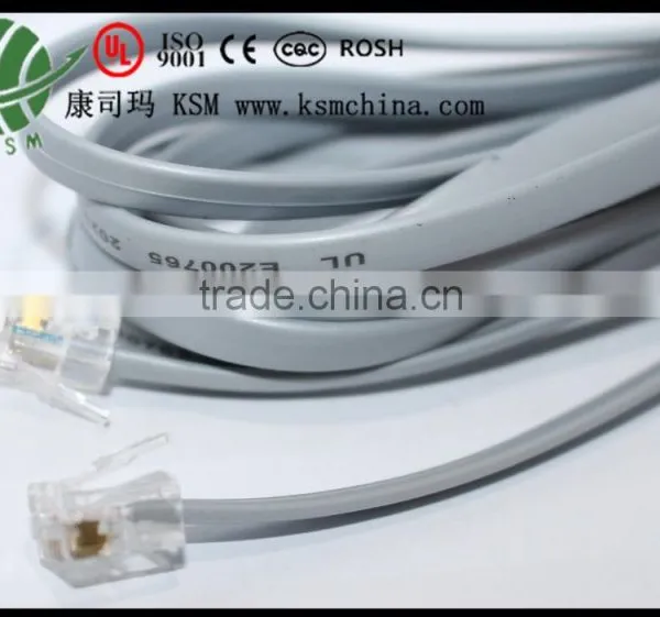 KSM Grey Network Internet Cable RJ45 LAN Cat 5e Ethernet For Computer Router PC
