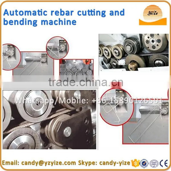 Steel Bar Bender , Automatic Rebar Cutting and Bending Machine photo-6