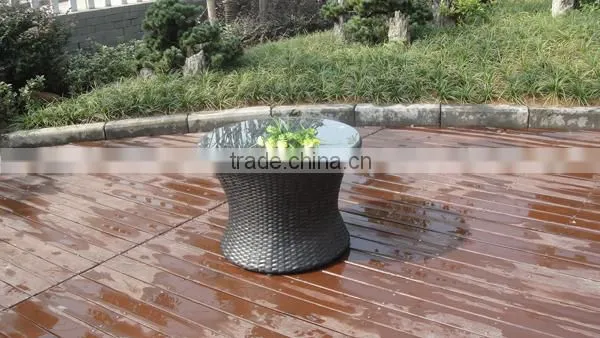 Rattan Space-saving Sofa Set Stackable photo-4