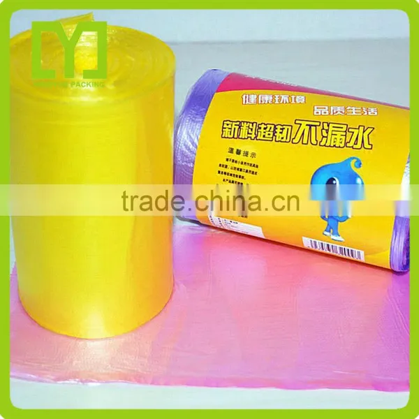 China Yiwu Customized pe Garbage Bag Wholesale Plastic Garbage Bags Black photo-2