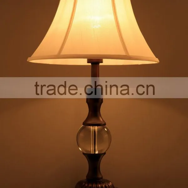 Manufacturer's Premium Table Lamp Retro Fabric Lamp Shade Desk Lamp photo-3