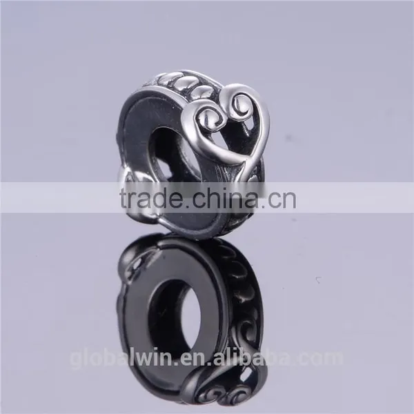 Affection Bead High Quality 925 Silver Charm New Fashion Bead Vintage Pendant Fit European Brand Style Bracelet Silver Bead T035 photo-2