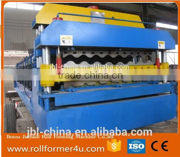 High Speed Corrugated Sheet Cold Forming Machine for Roof for Sale photo-2