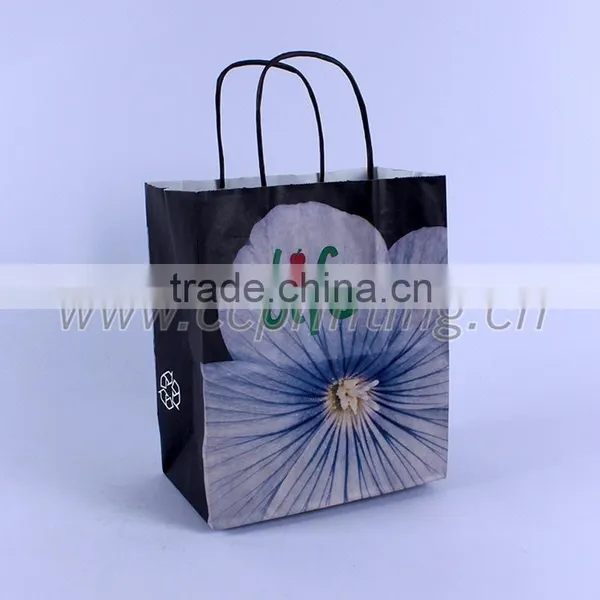 Factory Custom Paper Bag Made of Kraft Paper photo-4