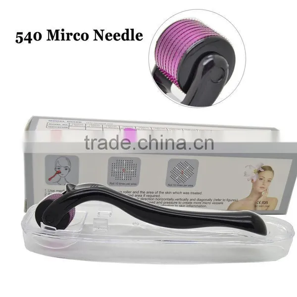 Facial Skin Care Needle Micro Acne Scars Derma Skin Roller Stretch Mark 0.5mm photo-2