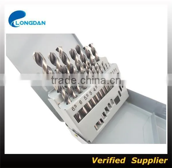 HSS DIN338 Fully Ground Tin-coated Straight Shank Twist Drill Bits photo-3