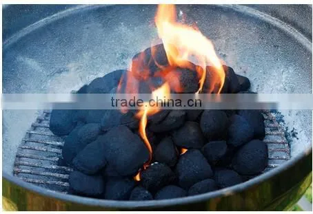 Coconut Shell BBQ Charcoal , Very Low Ash High Heat and Longer Burn
