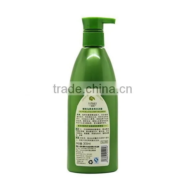 Pitch-Black Shine Hair Shampoo With Olive Essence 500ml photo-4
