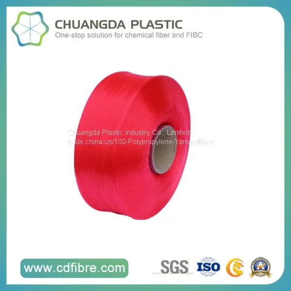 100% Textile Dyed PP FDY Yarn for Weaving and Knitting photo-2