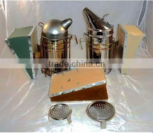European Round Head Honey Farming Equipment Stainless Steel Bee Smoker photo-5
