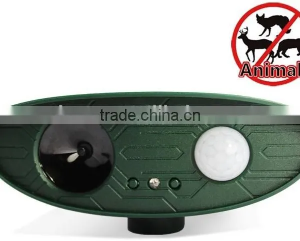 New X-pest Bell Howell Product VS-3194 Defender Mega Sonic Electronic Solar Animal Guard Bird Cat Owl Repeller photo-3