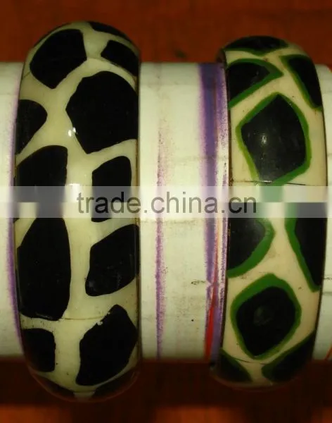 Brass Printed Bangles photo-2