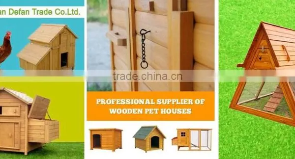 DFPETS DFR023 Easy Assemble Outdoor Folding Wooden Rabbit Cage photo-5