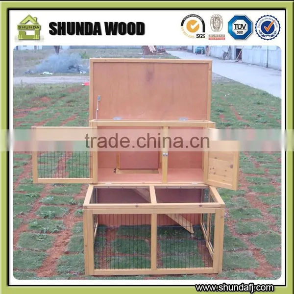 2 Storey Custom Rabbit Hutch With Run photo-6