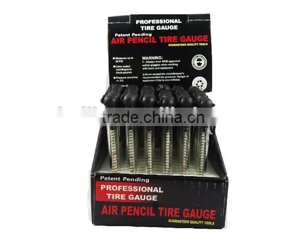 Air Pencil Tire Gauge Glass