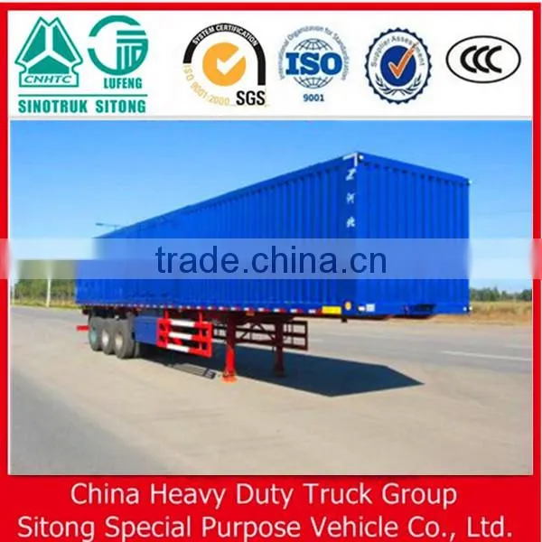 Manufacturer Cargo Box Semi Trailer Transport Van Truck Trailers Vehicle photo-3