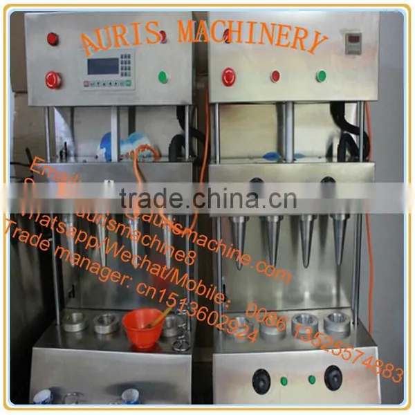 Factory Price Automatic Commercial Kono Cone Pizza Waffle Cone Moulding Making Machine for Sale photo-5