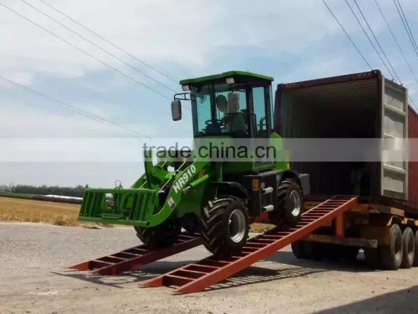 Qingzhou Loader Factory Zl10 Model MR912 Mini Wheel Loader photo-5